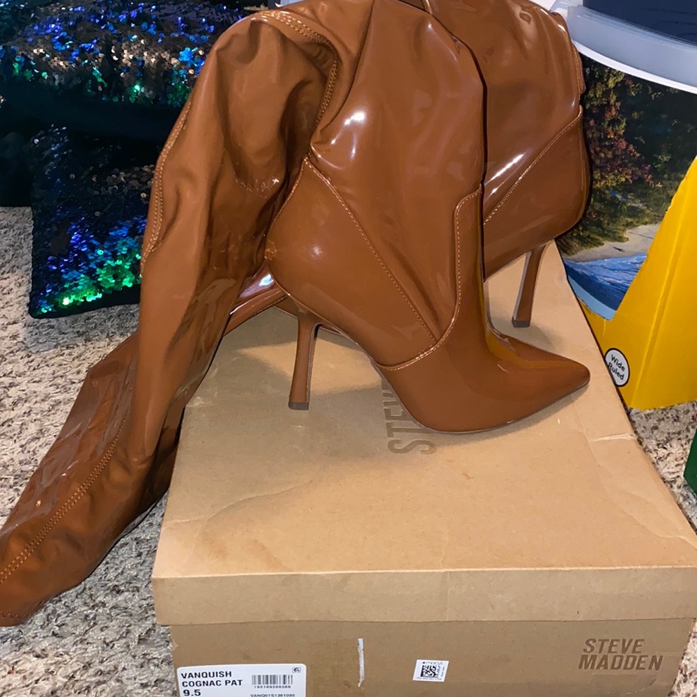 Steve Madden Thigh High Heeled Boot
